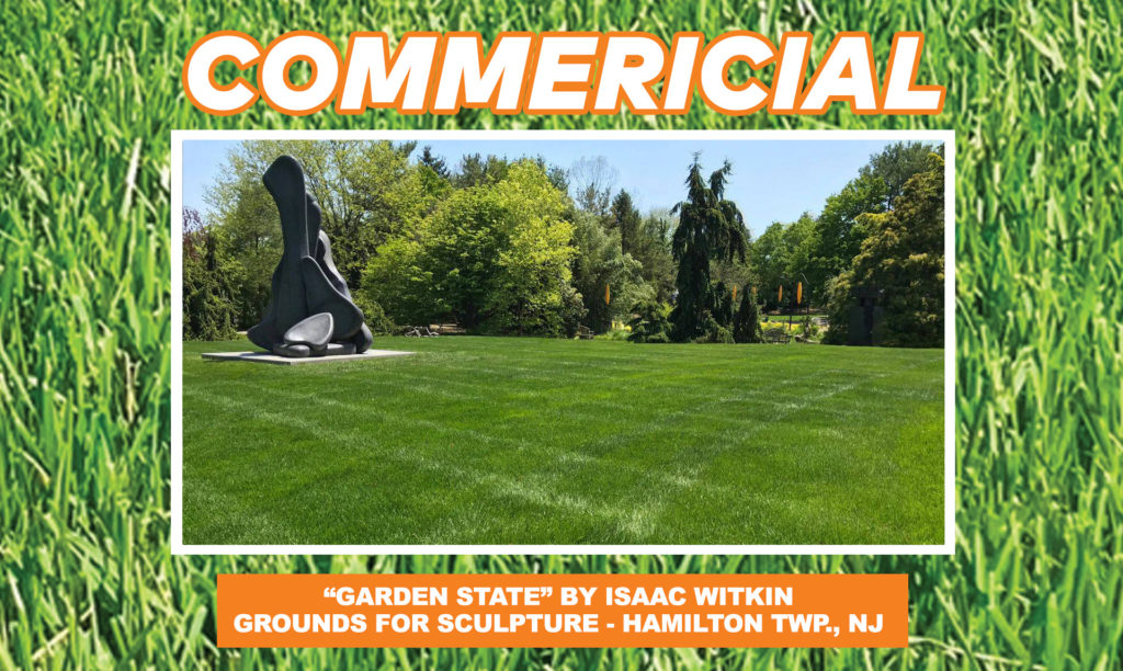 Commercial lawn care client at Grounds For Sculpture